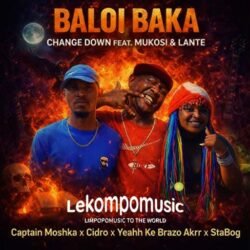 Baloi baka - Captain moshka ,cidro,yeahh ke brazo akrr,stabog,change down Ft mukosi & lante@lekompomusic.com